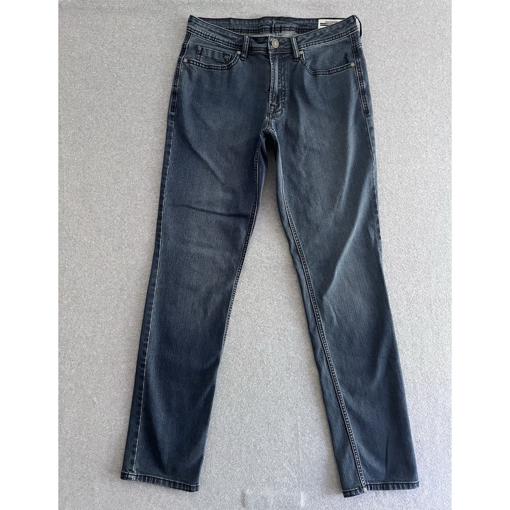 Buffalo David Bitton Men's Jackson Slim Straight‎ Denim Stretch Pants Blue 32x34